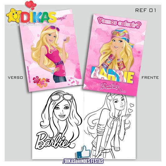 LIVRINHO PARA COLORIR - BARBIE