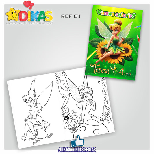 LIVRINHO PARA COLORIR - SININHO