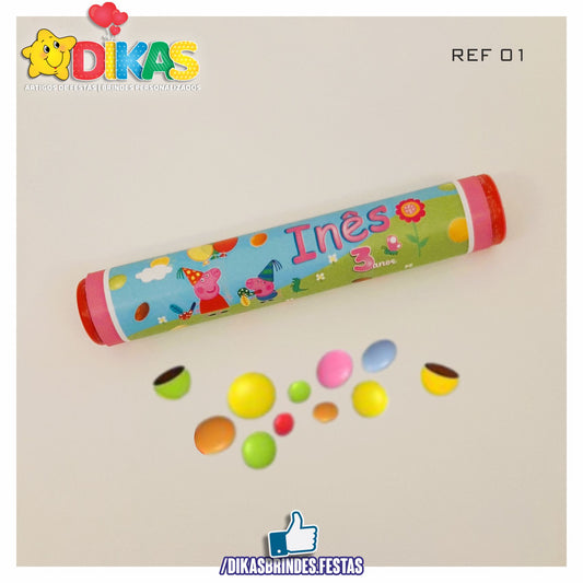 PINTAROLAS TEMÁTICA PERSONALIZADA - PORQUINHA PEPPA