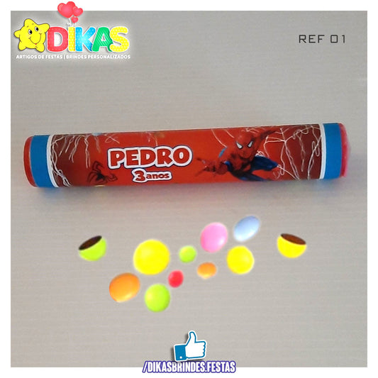 PINTAROLAS TEMÁTICA PERSONALIZADA - HOMEM ARANHA