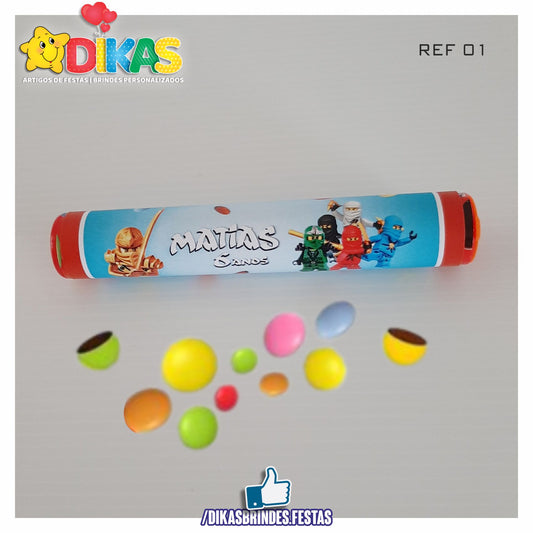 PINTAROLAS TEMÁTICA PERSONALIZADA - NINJAGO