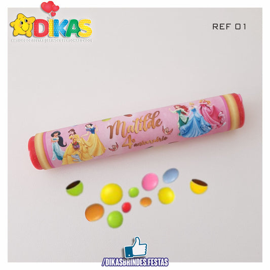PINTAROLAS TEMÁTICA PERSONALIZADA - PRINCESAS DISNEY