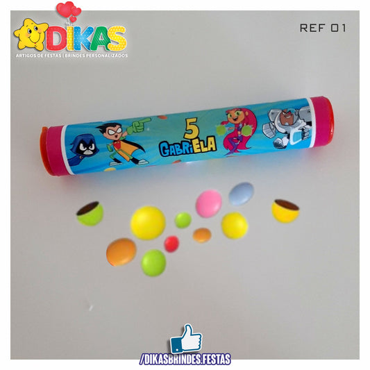 PINTAROLAS TEMÁTICA PERSONALIZADA - TEEN TITANS GO