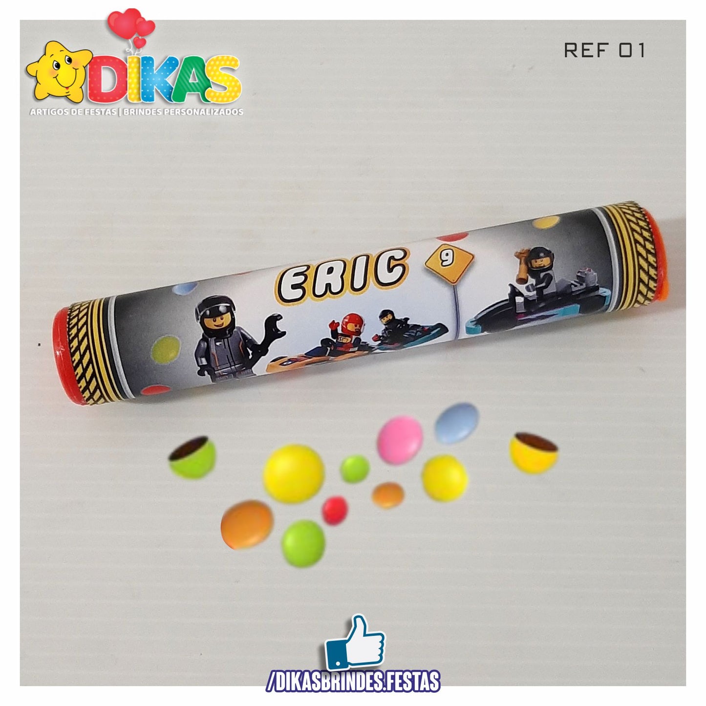 PINTAROLAS TEMÁTICA PERSONALIZADA - LEGO