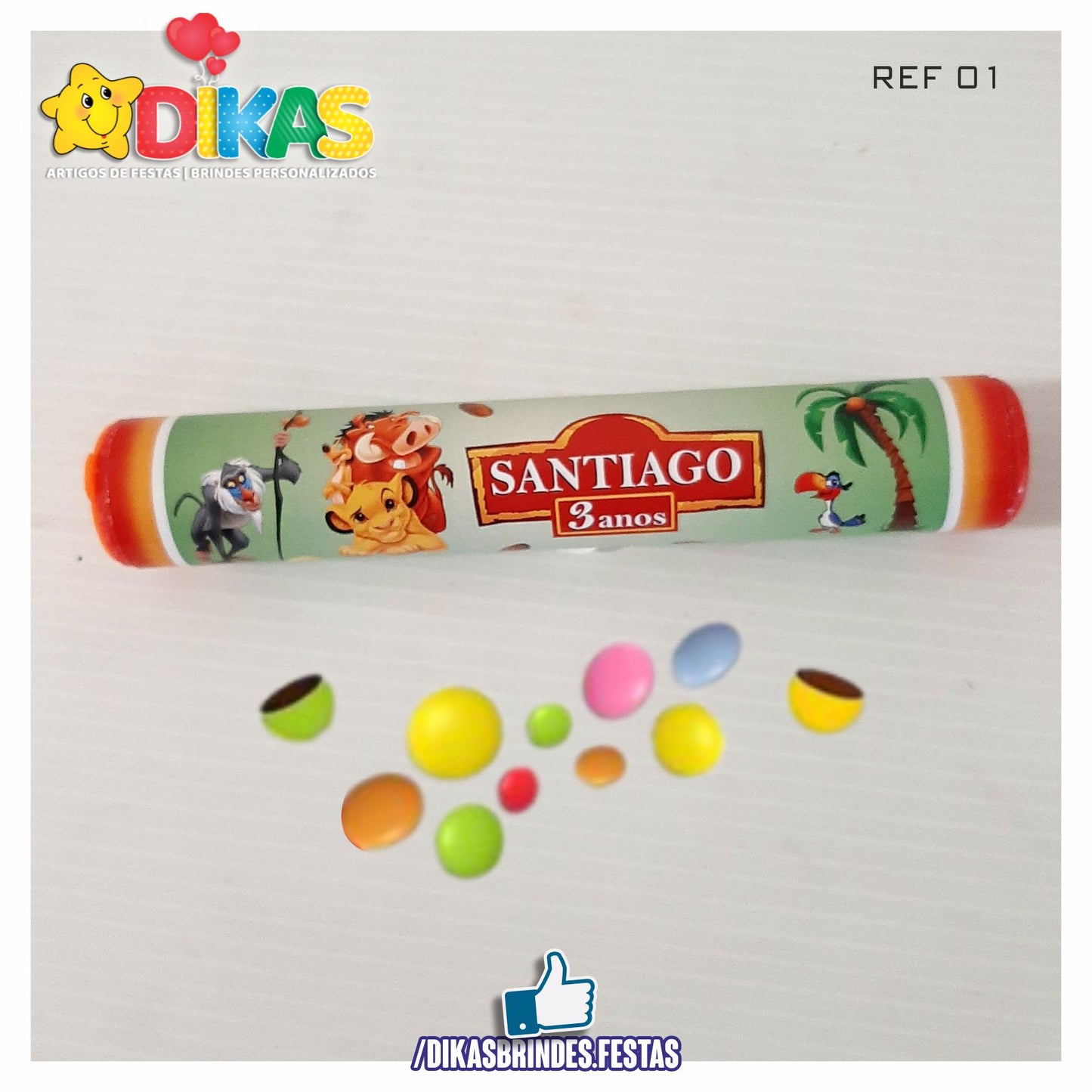 PINTAROLAS TEMÁTICA PERSONALIZADA - REI LEÃO