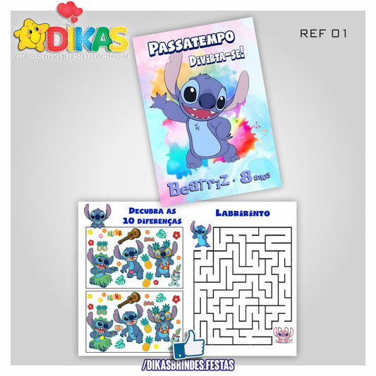 PASSATEMPO PERSONALIZADO - STITCH