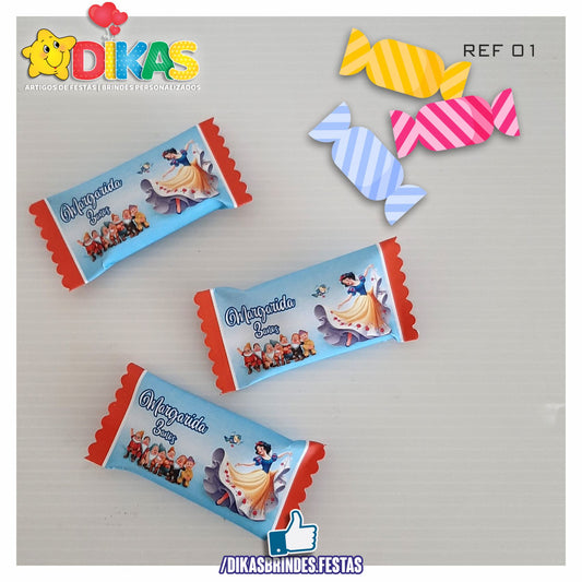 REBUÇADOS PERSONALIZADOS - BRANCA DE NEVE