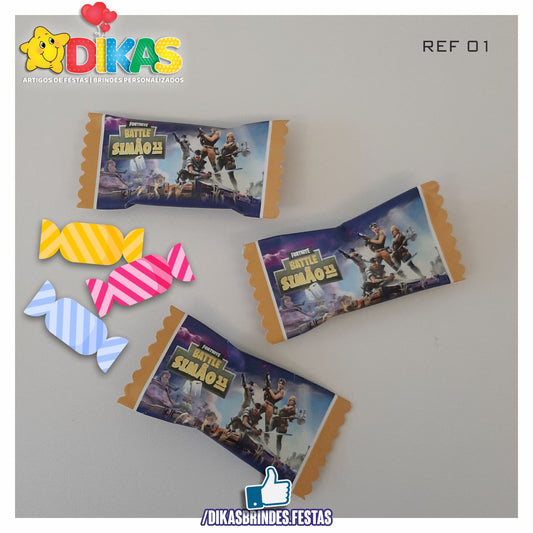 REBUÇADOS PERSONALIZADOS - FORTNITE