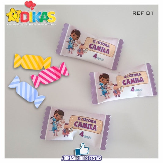 REBUÇADOS PERSONALIZADOS - DOUTORA BRINQUEDOS