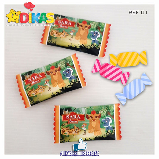 REBUÇADOS PERSONALIZADOS - GUARDA DO LEÃO