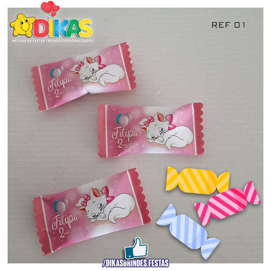 REBUÇADOS PERSONALIZADOS - GATA MARIE