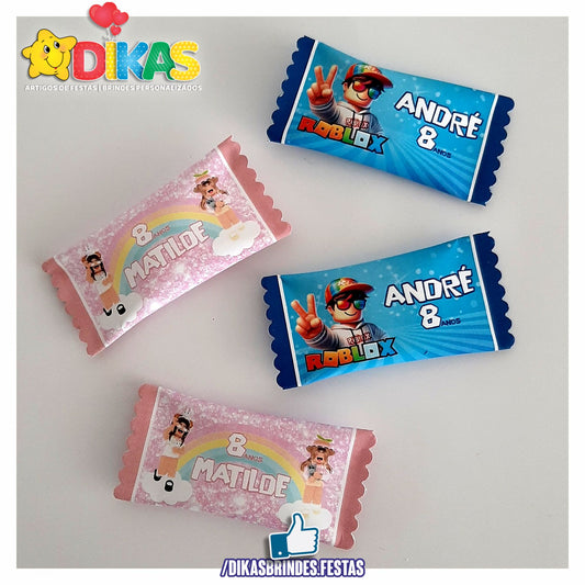 REBUÇADOS PERSONALIZADOS - ROBLOX