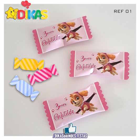 REBUÇADOS PERSONALIZADOS - SKYE