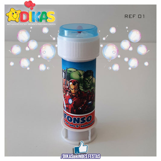 BOLHA DE SABÃO - AVENGERS