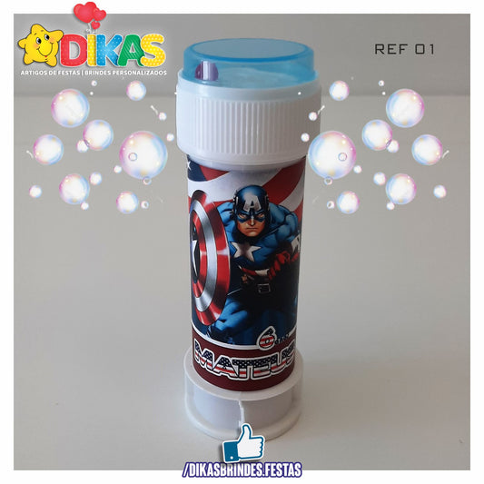 BOLHA DE SABÃO - CAPITÃO AMÉRICA