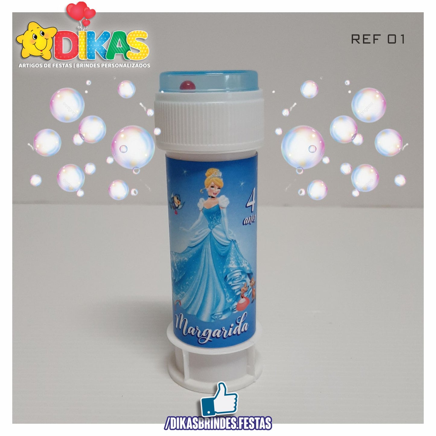 BOLHA DE SABÃO - CINDERELA