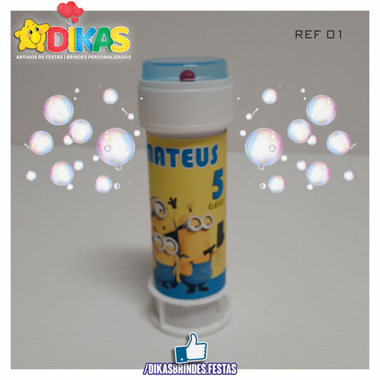 BOLHA DE SABÃO - MINIONS