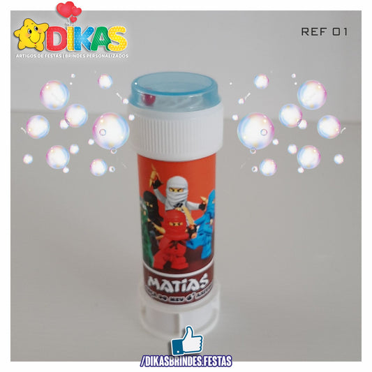 BOLHA DE SABÃO - NINJAGO