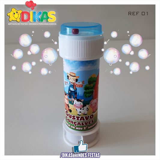 BOLHA DE SABÃO - ANIMAIS DA QUINTA