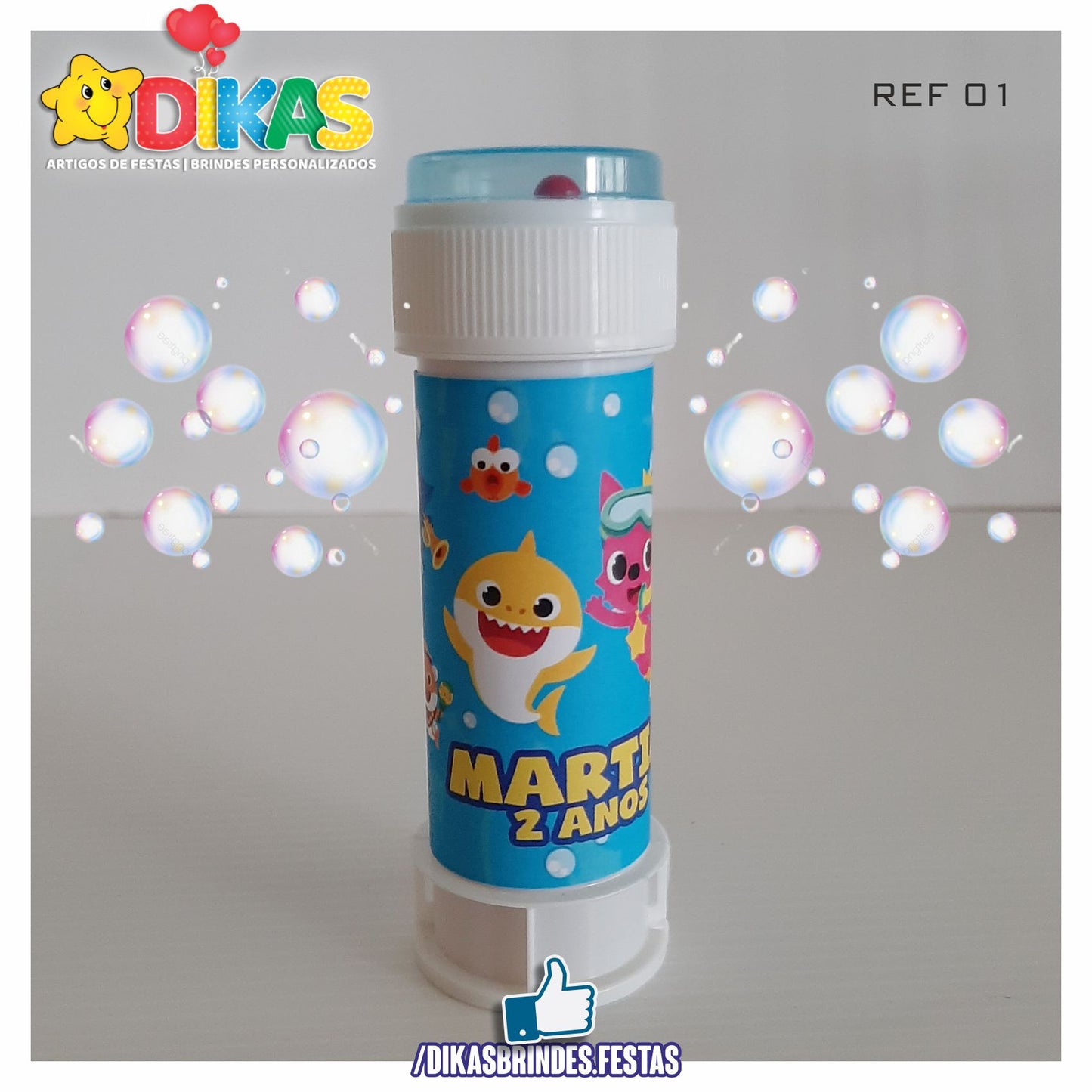 BOLHA DE SABÃO - BABY SHARK