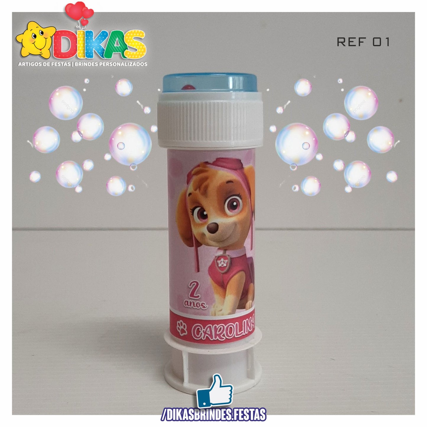 BOLHA DE SABÃO - SKYE