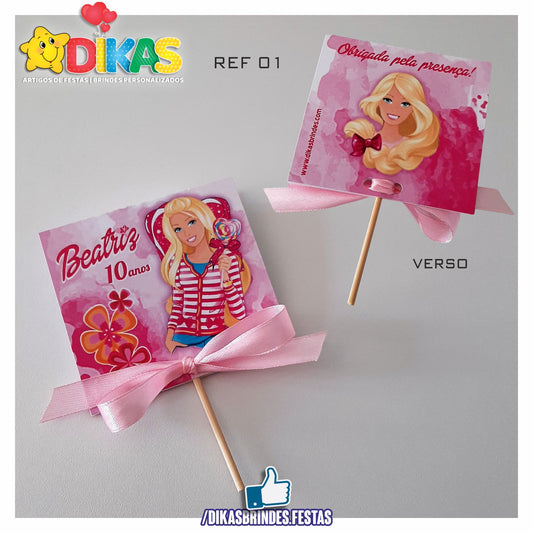 CHUPA PERSONALIZADO - BARBIE