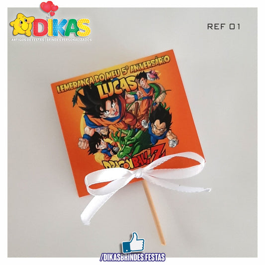 CHUPA PERSONALIZADO - DRAGON BALL