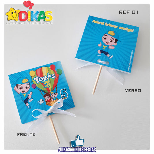 CHUPA PERSONALIZADO - LUCCAS NETO