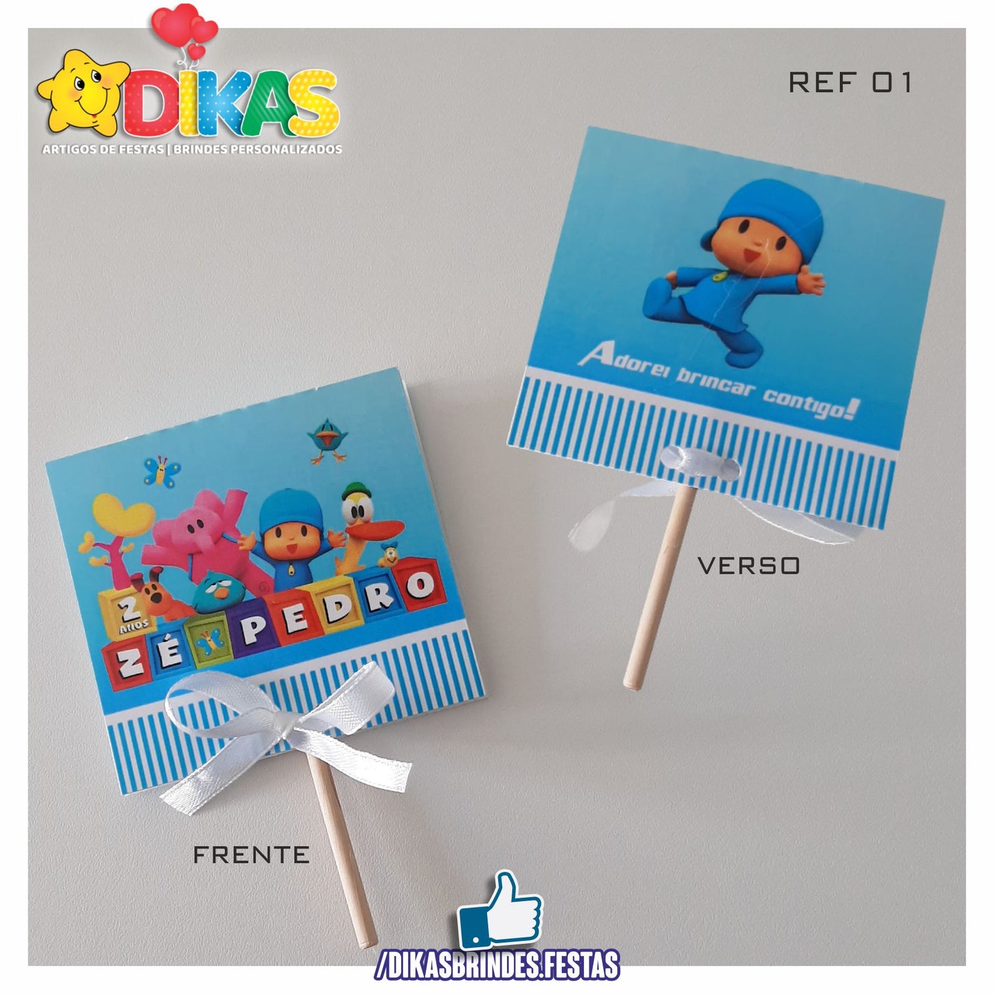 CHUPA PERSONALIZADO - POCOYO