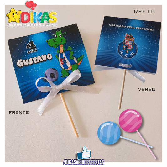CHUPA PERSONALIZADO - FUTEBOL PORTO