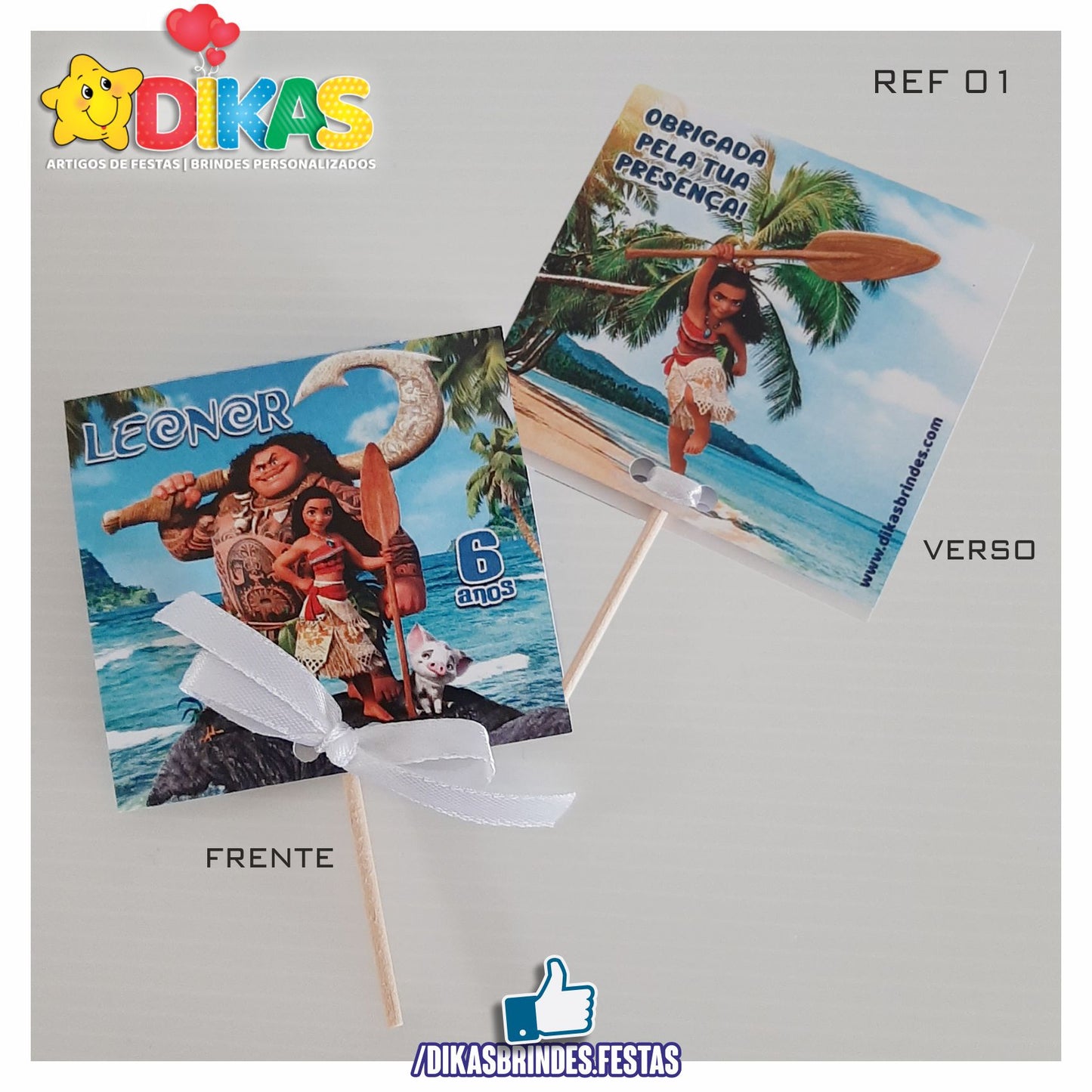CHUPA PERSONALIZADO - VAIANA