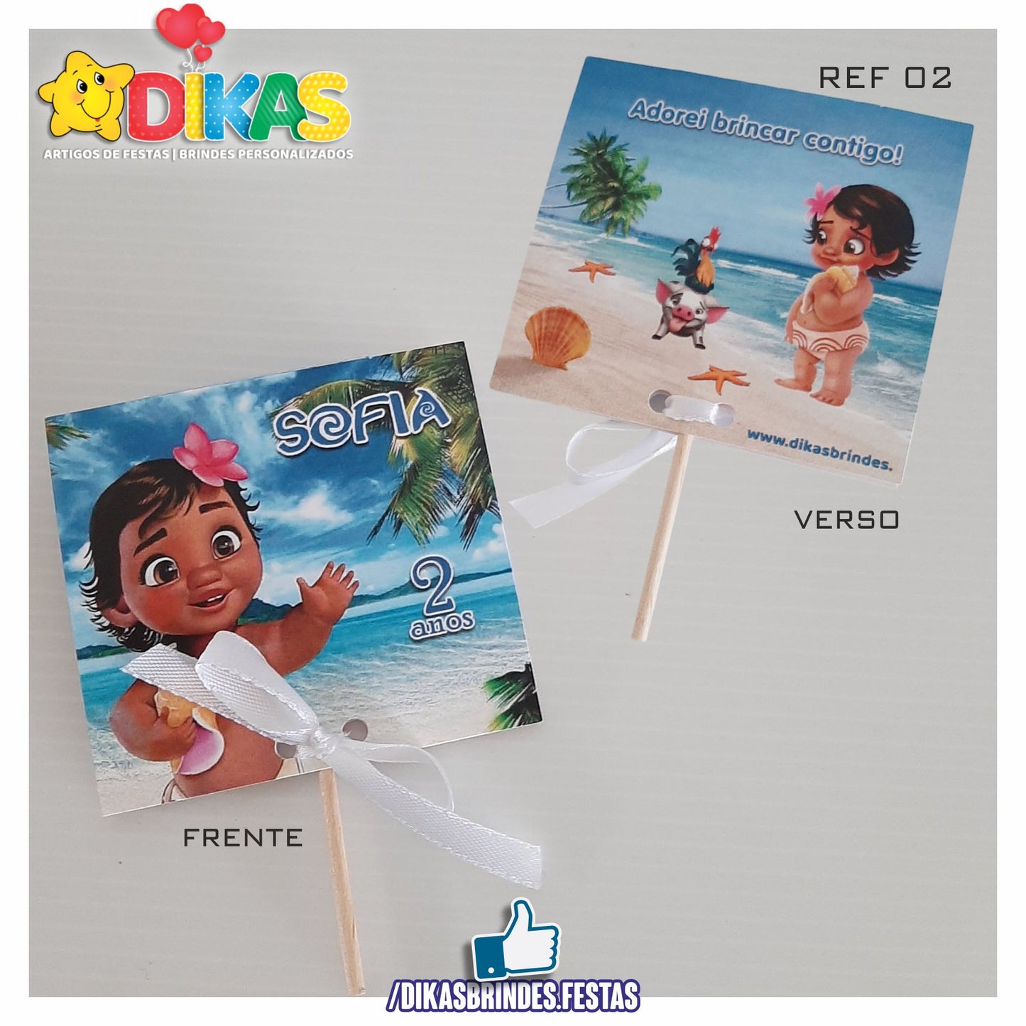 CHUPA PERSONALIZADO - VAIANA