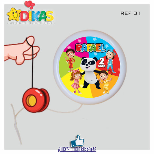 IOIÓ PERSONALIZADO - PANDA E OS CARICAS