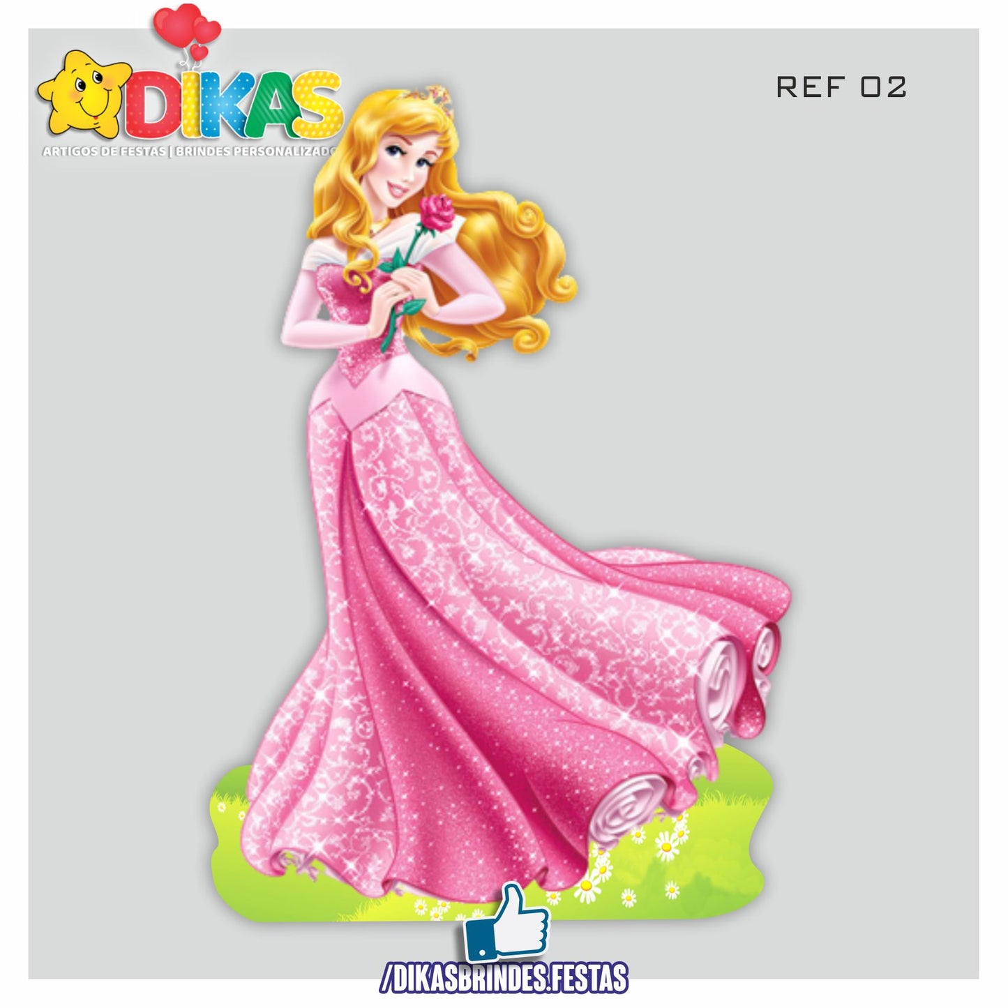 CENÁRIO PARA MESA - PRINCESA AURORA