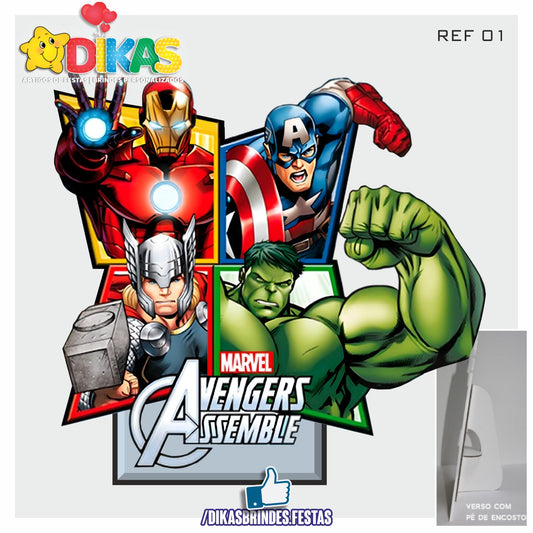 CENÁRIO PARA MESA - AVENGERS