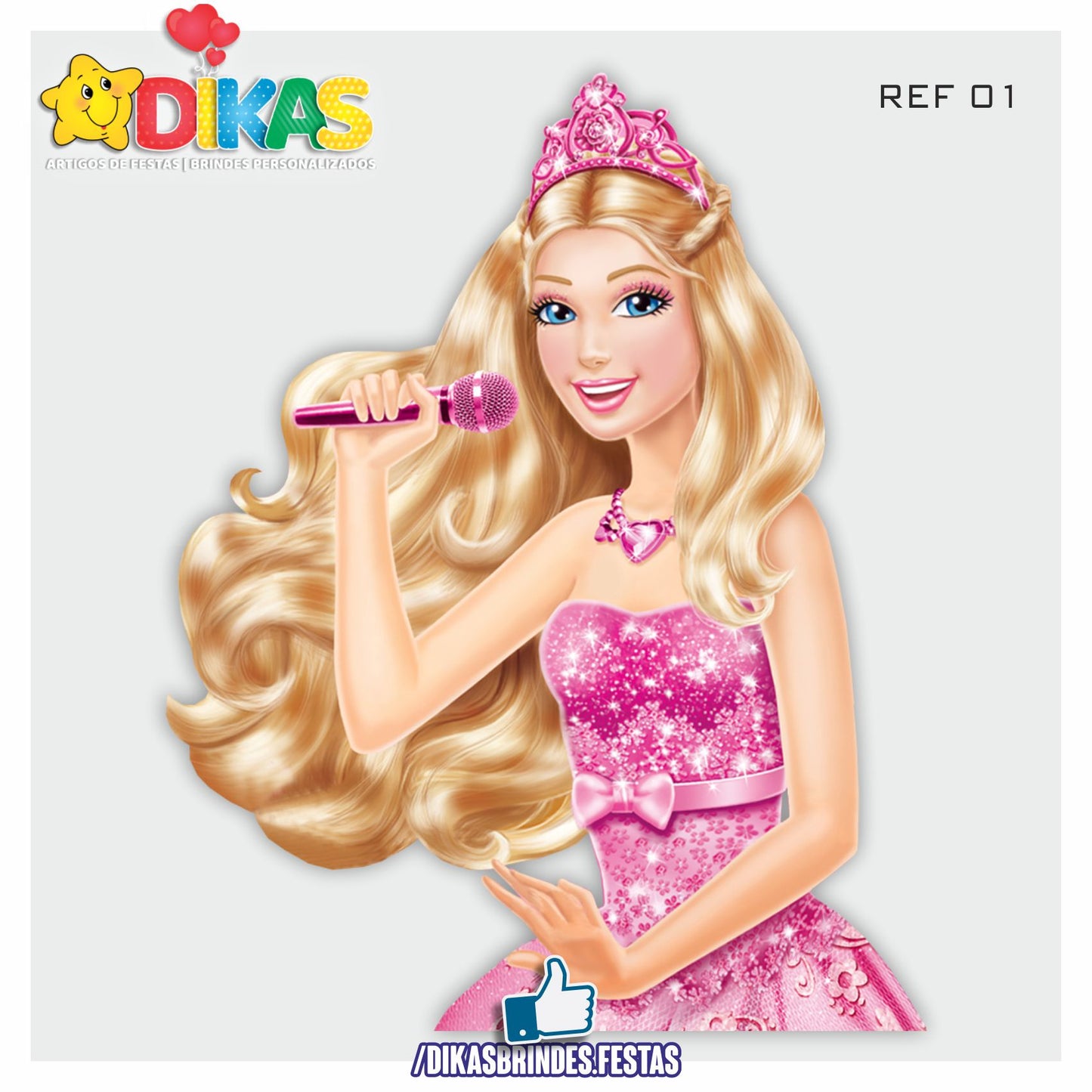 CENÁRIO PARA MESA - BARBIE