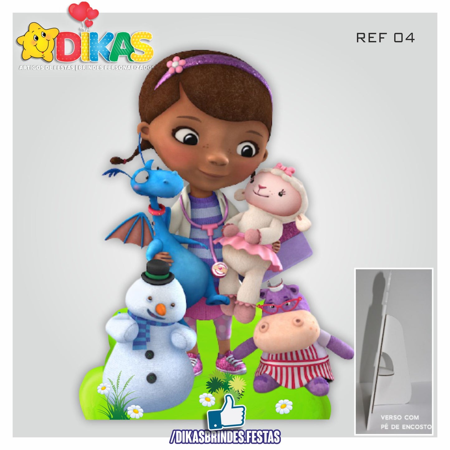 CENÁRIO PARA MESA - DOUTORA BRINQUEDOS