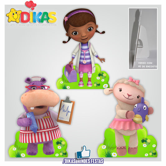 CENÁRIO PARA MESA - DOUTORA BRINQUEDOS