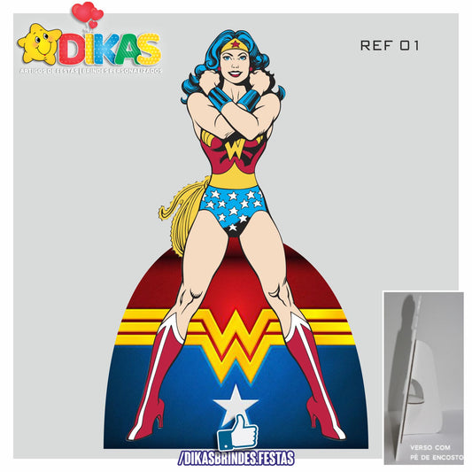 CENÁRIO PARA MESA - MULHER MARAVILHA