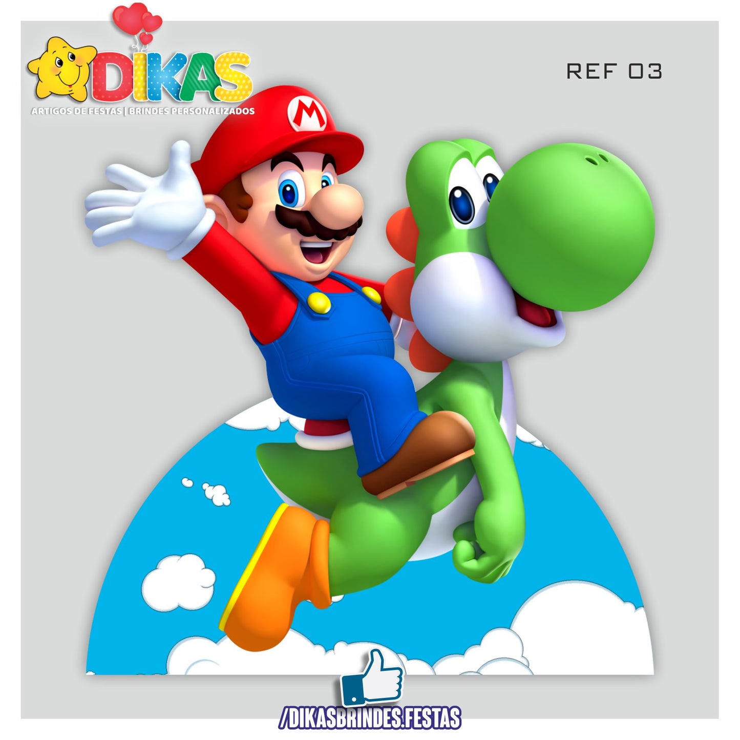 CENÁRIO PARA MESA - MARIO BROS