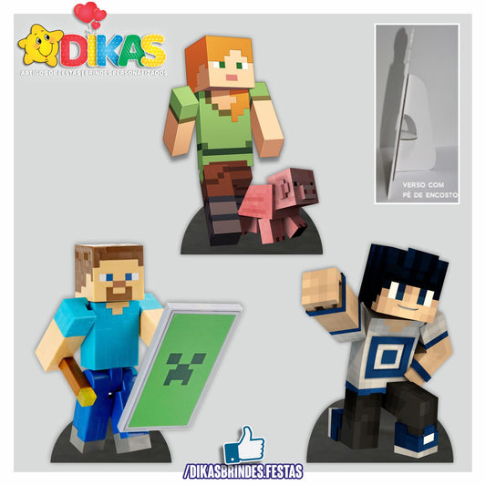 CENÁRIO PARA MESA - MINECRAFT