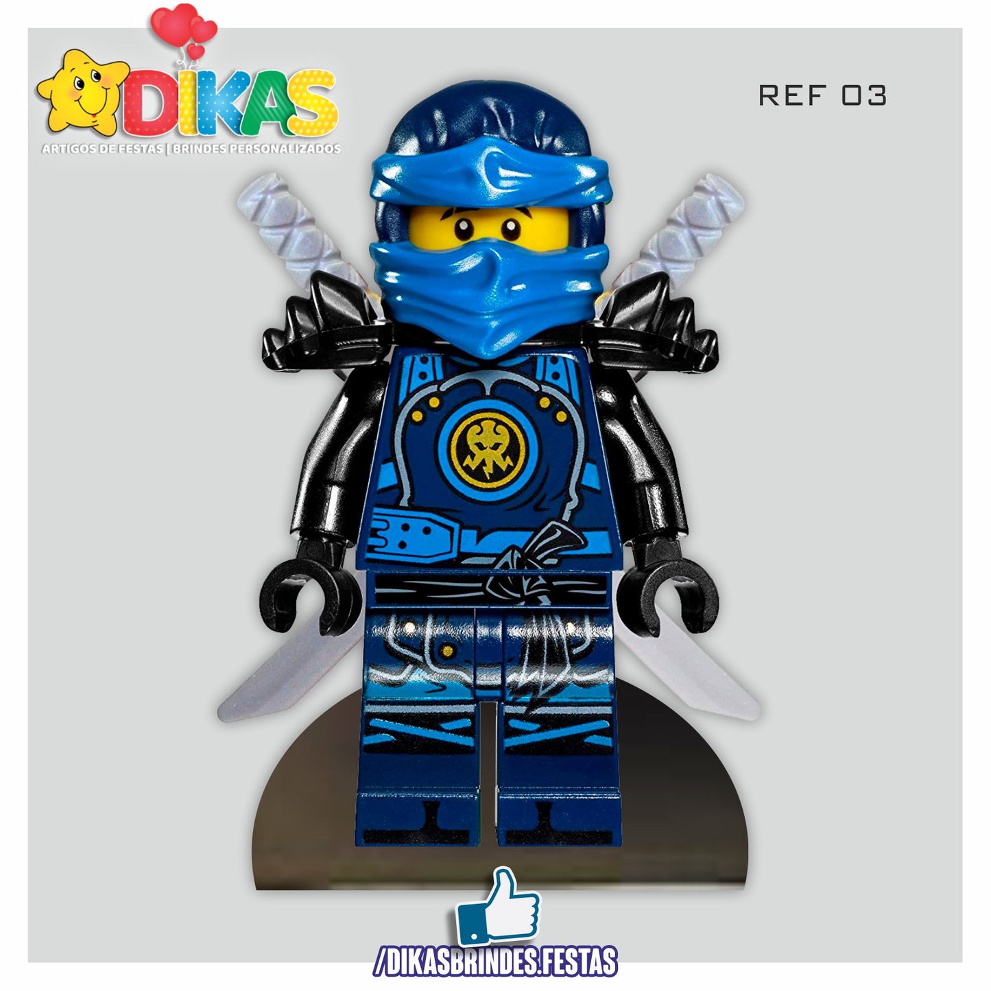 CENÁRIO PARA MESA - NINJAGO