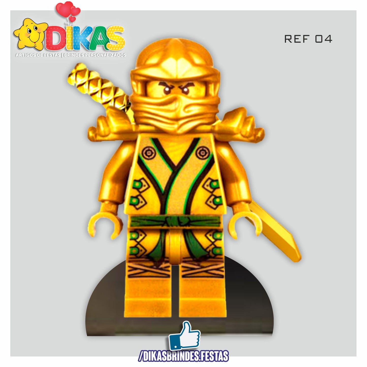 CENÁRIO PARA MESA - NINJAGO