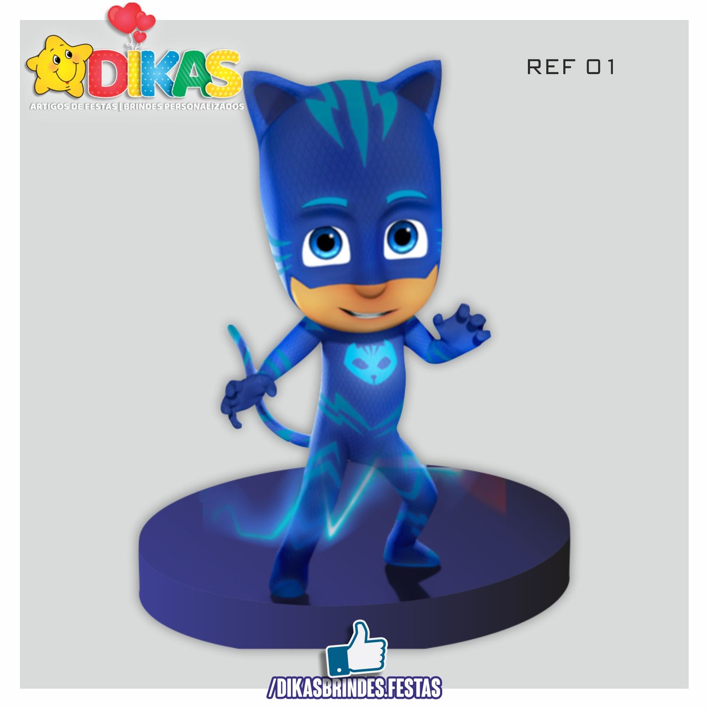 CENÁRIO PARA MESA - PJMASKS