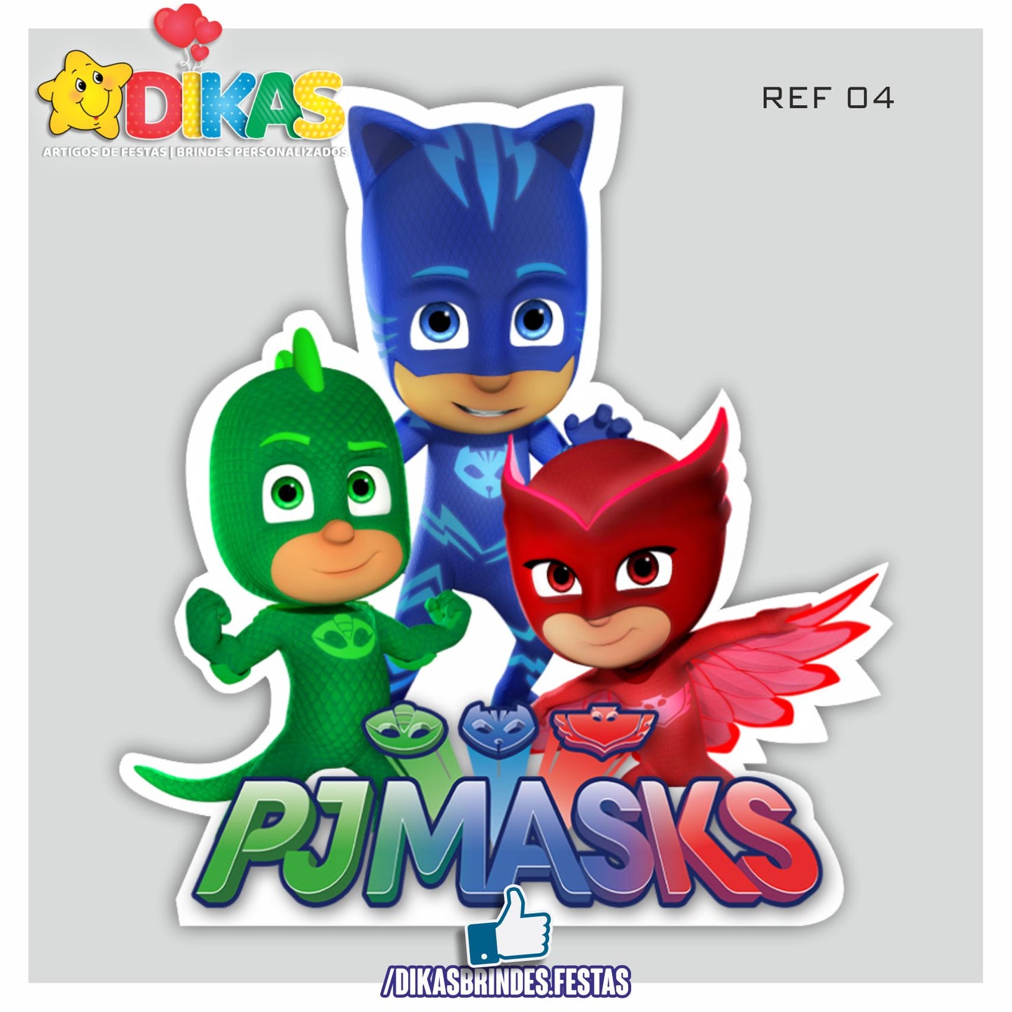 CENÁRIO PARA MESA - PJMASKS