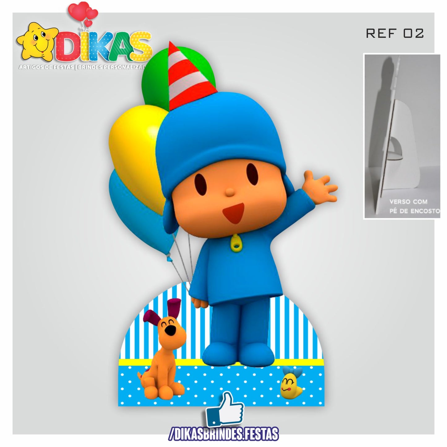 CENÁRIO PARA MESA - POCOYO