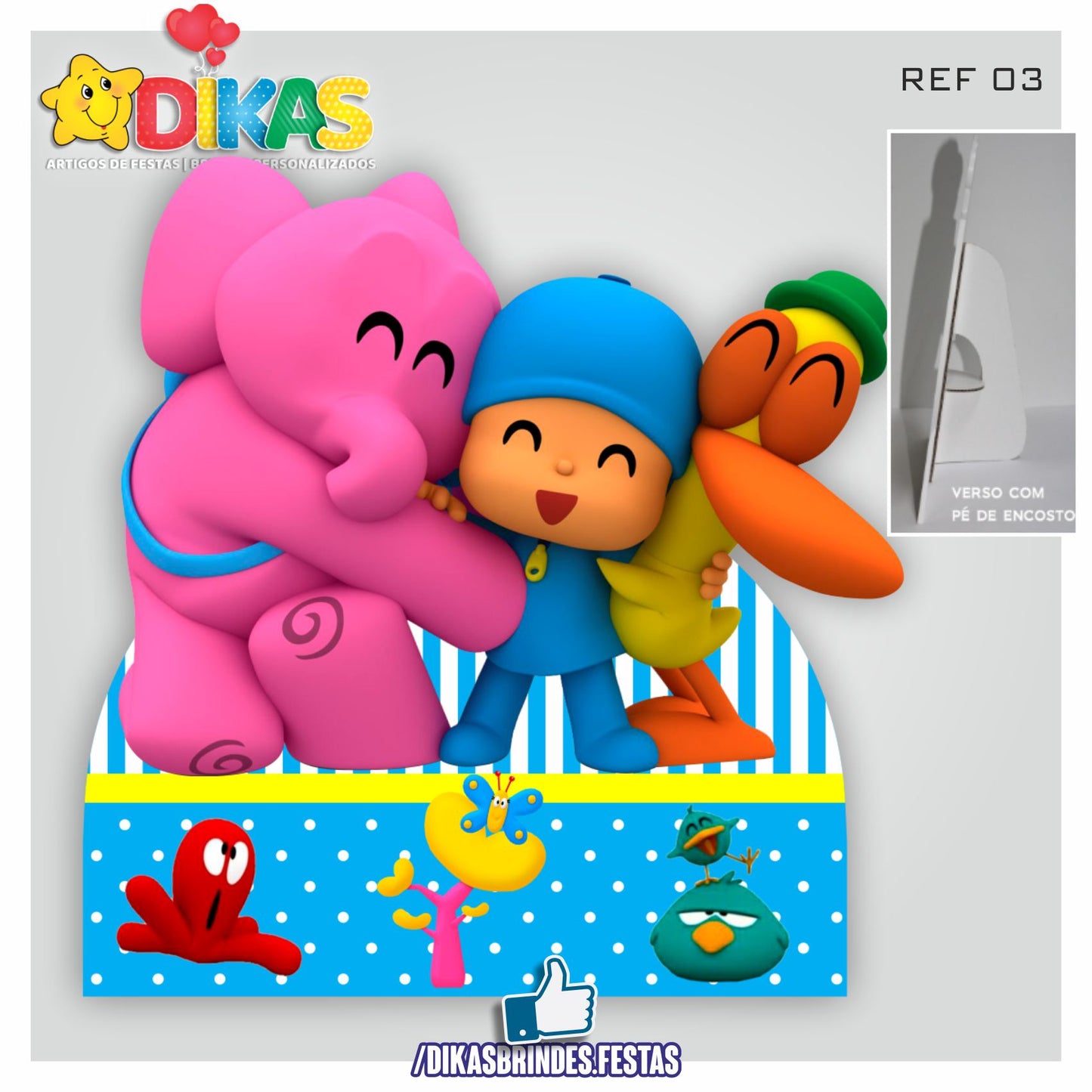 CENÁRIO PARA MESA - POCOYO