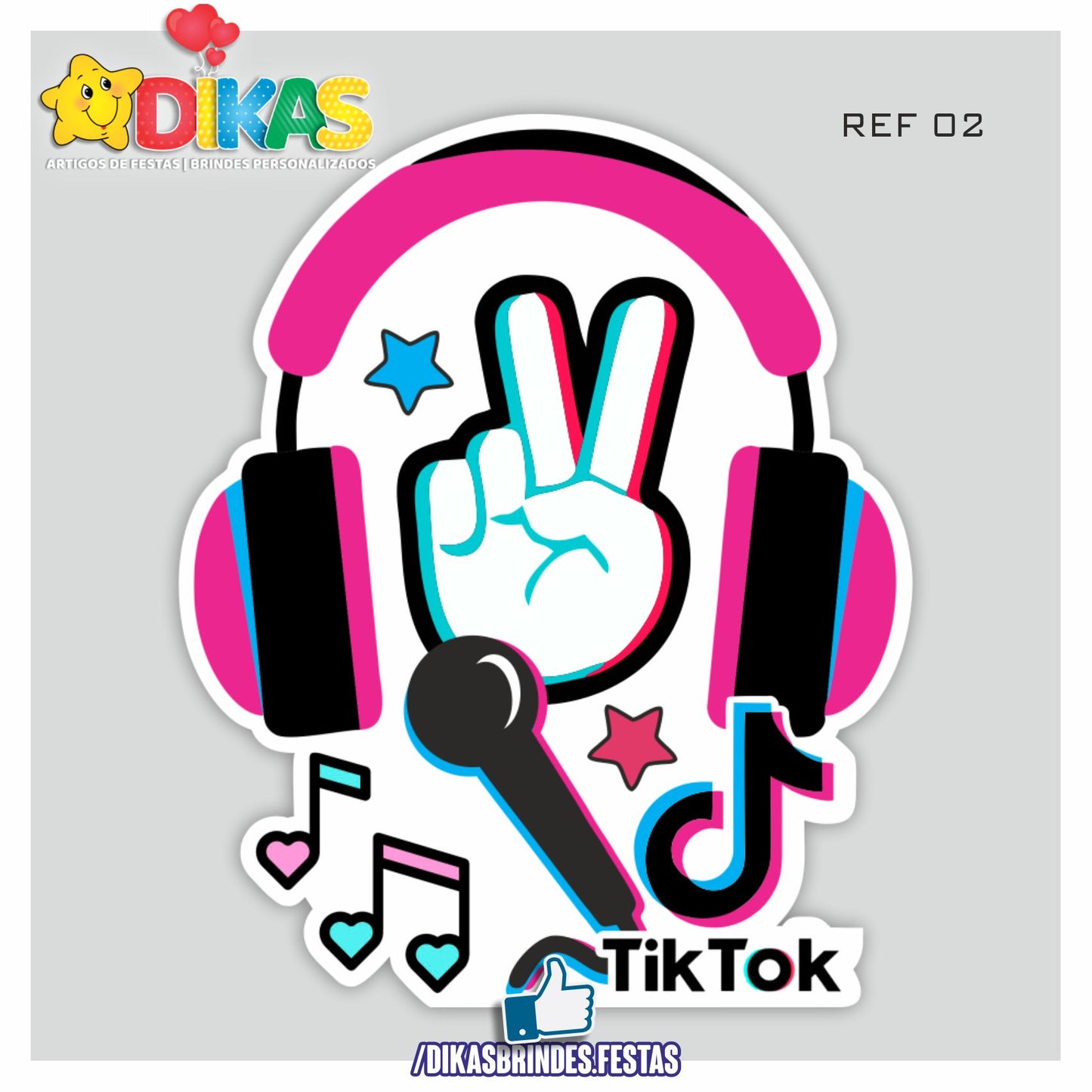 CENÁRIO PARA MESA - TIK TOK