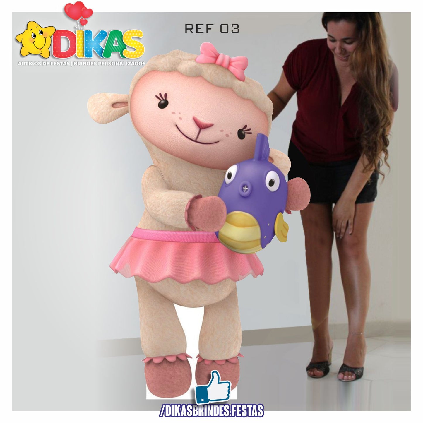 CENÁRIO DE CHÃO - DOUTORA BRINQUEDOS
