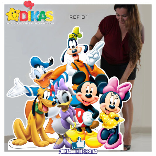 CENÁRIO DE CHÃO - MICKEY E OS AMIGOS